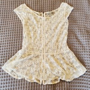 American eagle women's lace top
